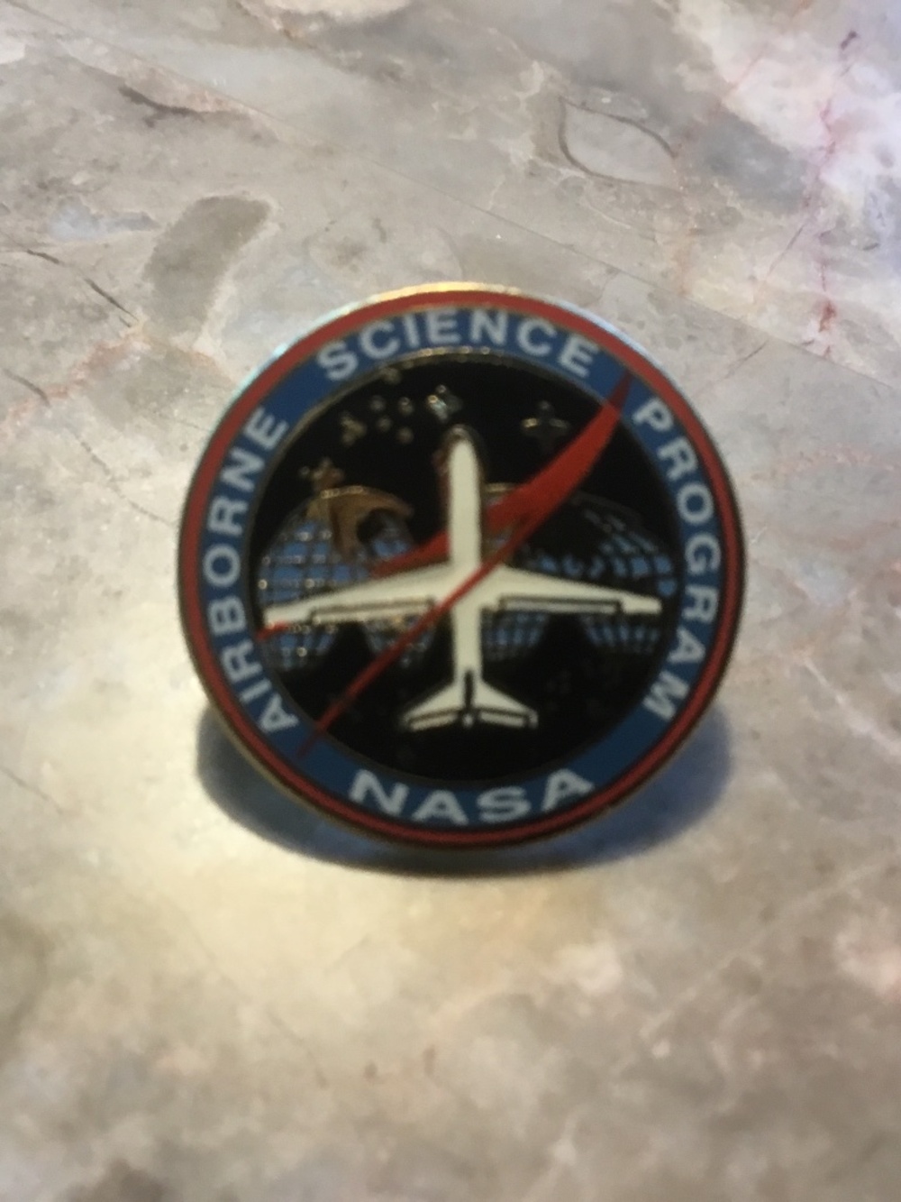 NASA AIRBORNE SCIENCE PROGRAM Lapel Pin